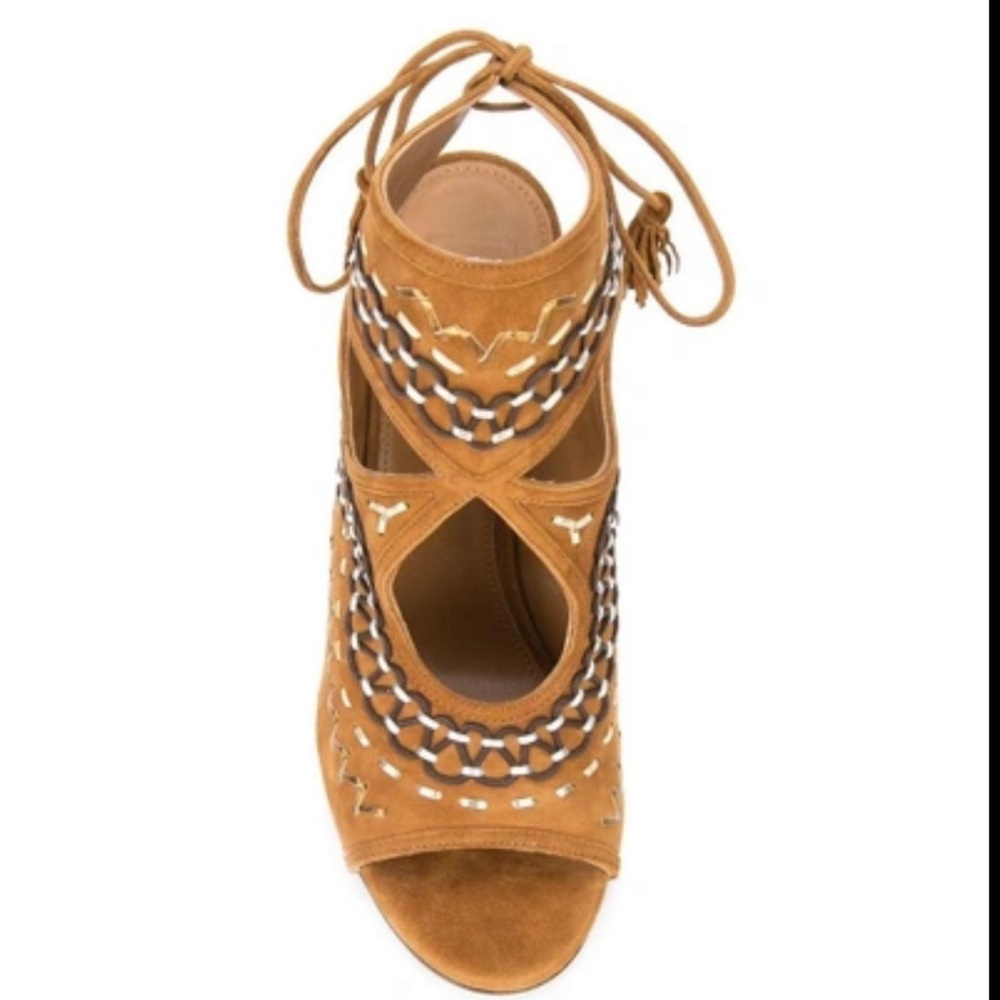 Aquazzura Sexy Thing Folk Sandals - Picture 3 of 11